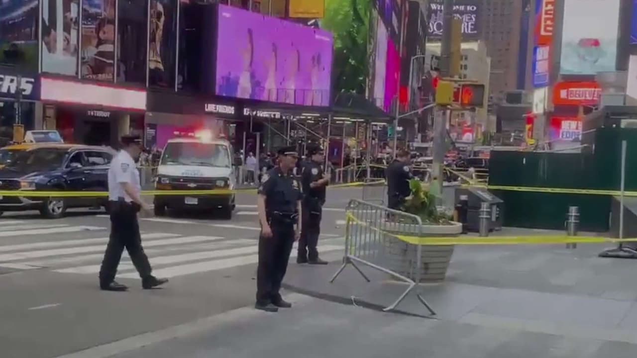 Se reporta un tiroteo en Times Square, arrestan a un sospechoso