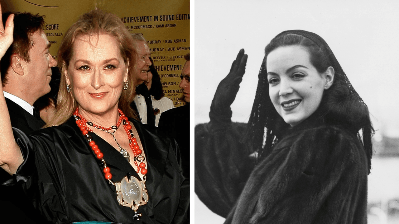 El collar de María Félix que usó Meryl Streep
