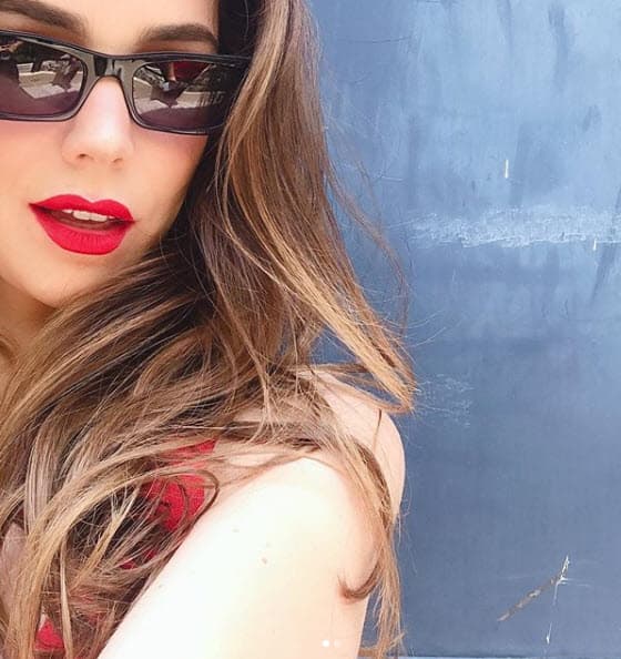 Fue en sus historias de Instagram donde la sobrina de Thalía publicó un video en el que habló de su nueva apariencia.