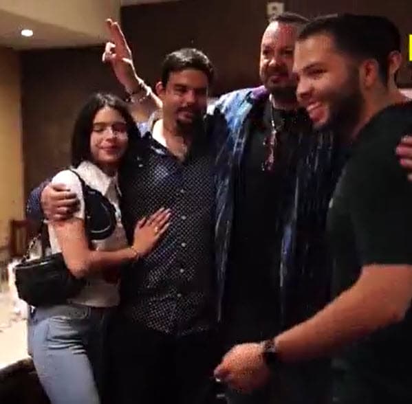 En julio de 2019, José Emiliano tuvo un 
<b><a href="https://www.univision.com/famosos/emiliano-el-hijo-mayor-de-pepe-aguilar-da-gracias-a-dios-por-reencontrarse-con-sus-hermanos-angela-y-leonardo-video" target="_blank">emotivo reencuentro con su padre y medios hermanos</a> </b>en Monterrey. Allí dio gracias a Dios de estar con ellos, según se constató en un video que el propio cantante publicó en su cuenta de Instagram. 
<br>