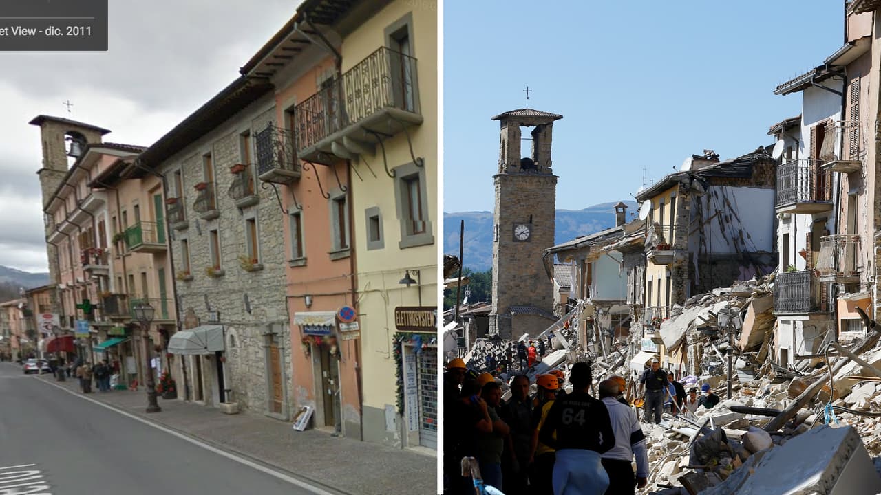 Amatrice, uno de los pueblos más bellos de Italia "ya no existe"