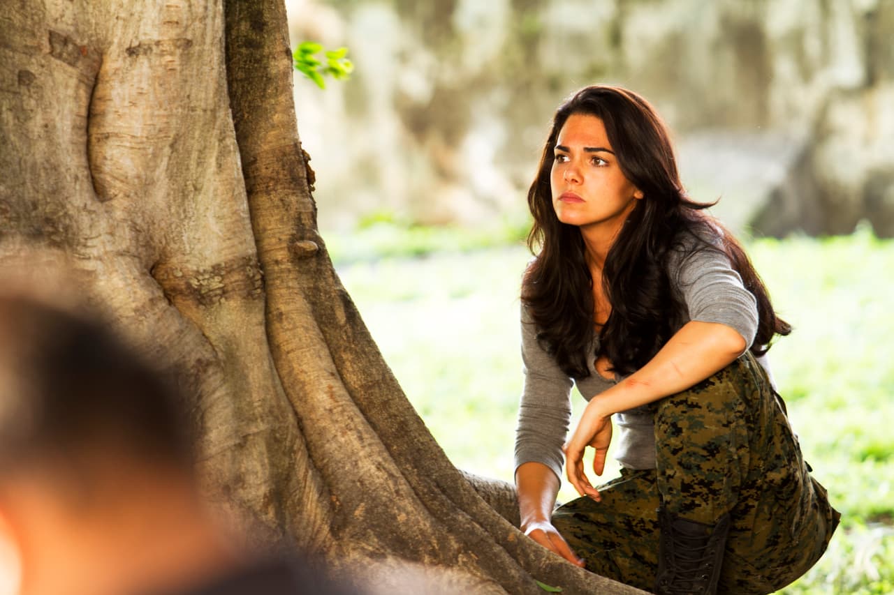 Yolanda se enteró que un helicóptero viajaba al cuartel militar para suministrarlo de alimentos y de productos para la enfermería.