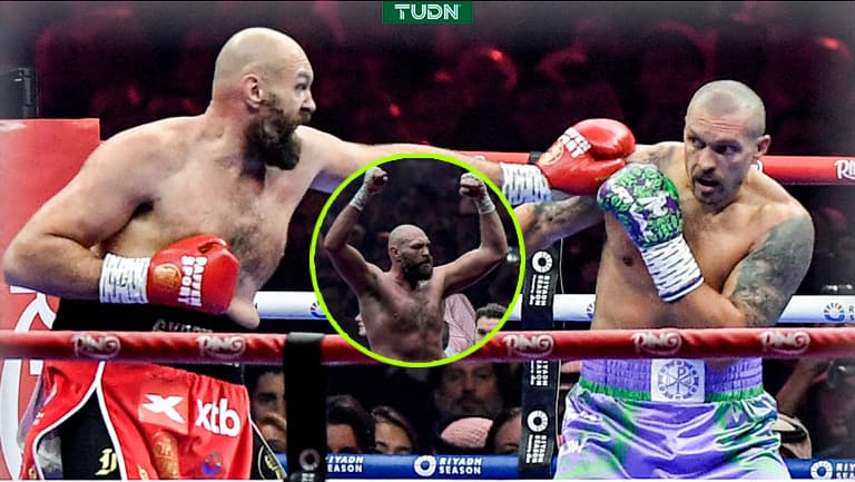 Oleksandr Usyk, le vuelve a ganar a Tyson Fury 