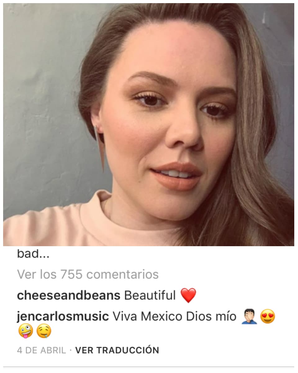 Bueno, a Jencarlos hasta le ha dado un repentino gran amor por México, justo porque Joy nació en ese país.