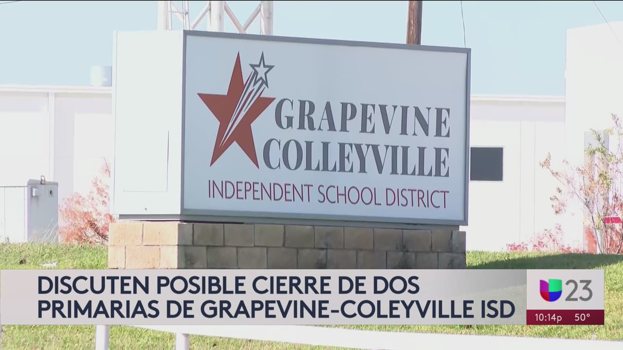 Discuten posible cierre de dos primarias en Grapevine-Colleyville ISD