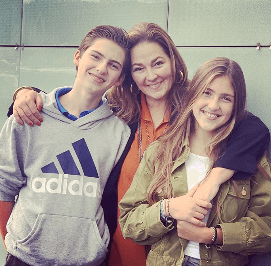 Luciana es la hija más pequeña de Eugenia Cauduro.