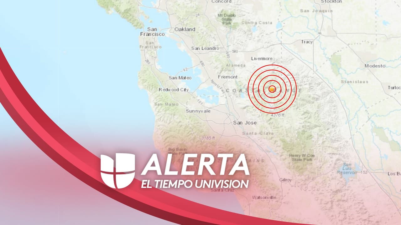 ¿Lo sentiste? Temblor de magnitud 3.4 se registra cerca de San José