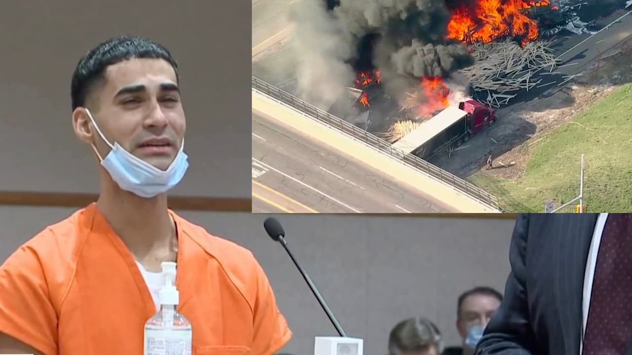 "Me siento destruido": habla hispano condenado a 110 años de cárcel por causar un choque mortal