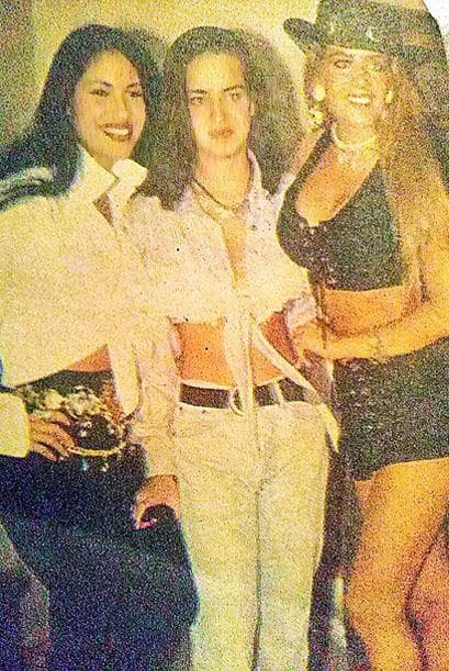 Aquí Selena Quintanilla junto a la actrices Gaby Platas y Lorena Herrera.