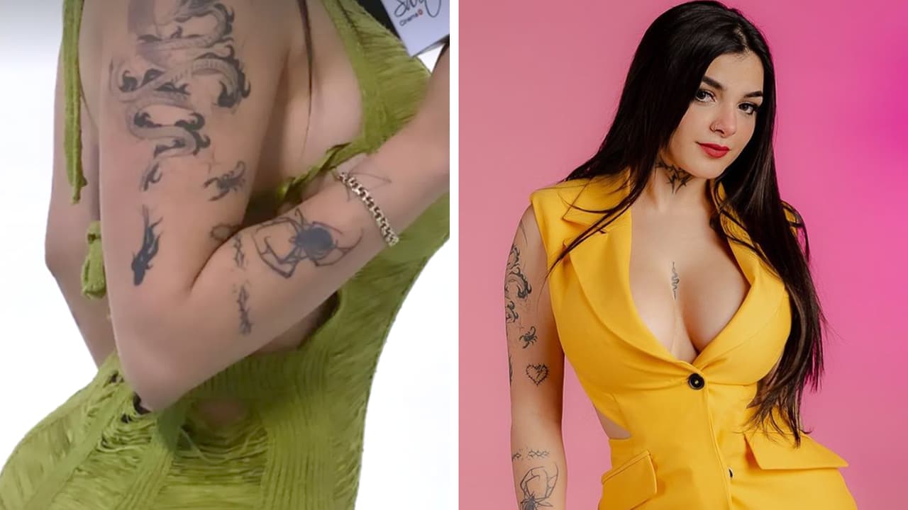 ¿Cuántos tatuajes tiene la 'influencer' Karely Ruiz? ¡aquí te contamos!