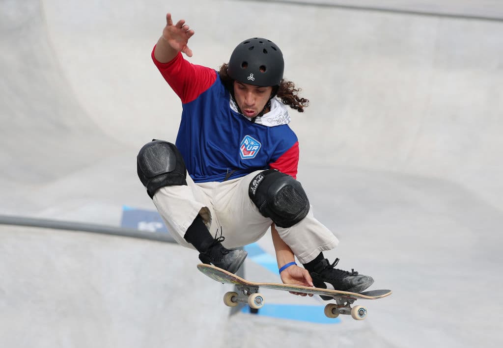 <h2 class="cms-H2-H2">Steven Piñeiro</h2>
<br>Skateboarding
<br>
<br>Nació el 17 de noviembre de 1996. Nació en Estados Unidos, pero se repatrió a Puerto Rico en 2019. Su familia es enteramente de ascendencia puertorriqueña del municipio de Toa Baja. Su padre Steven Piñeiro nació en Nueva York y su madre Elizabeth Pagán nació en Puerto Rico.
<br>
<br>
<h3 class="cms-H3-H3">¿Cuándo será su participación?</h3>
<br>Miércoles 7 de agosto.