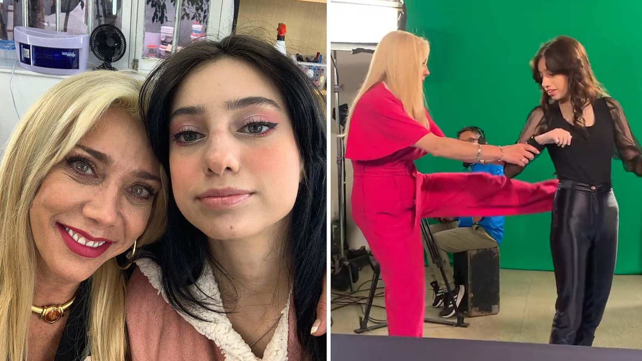 Cynthia Klitbo le da ‘la patadita de la suerte’ a su hija en su debut como actriz