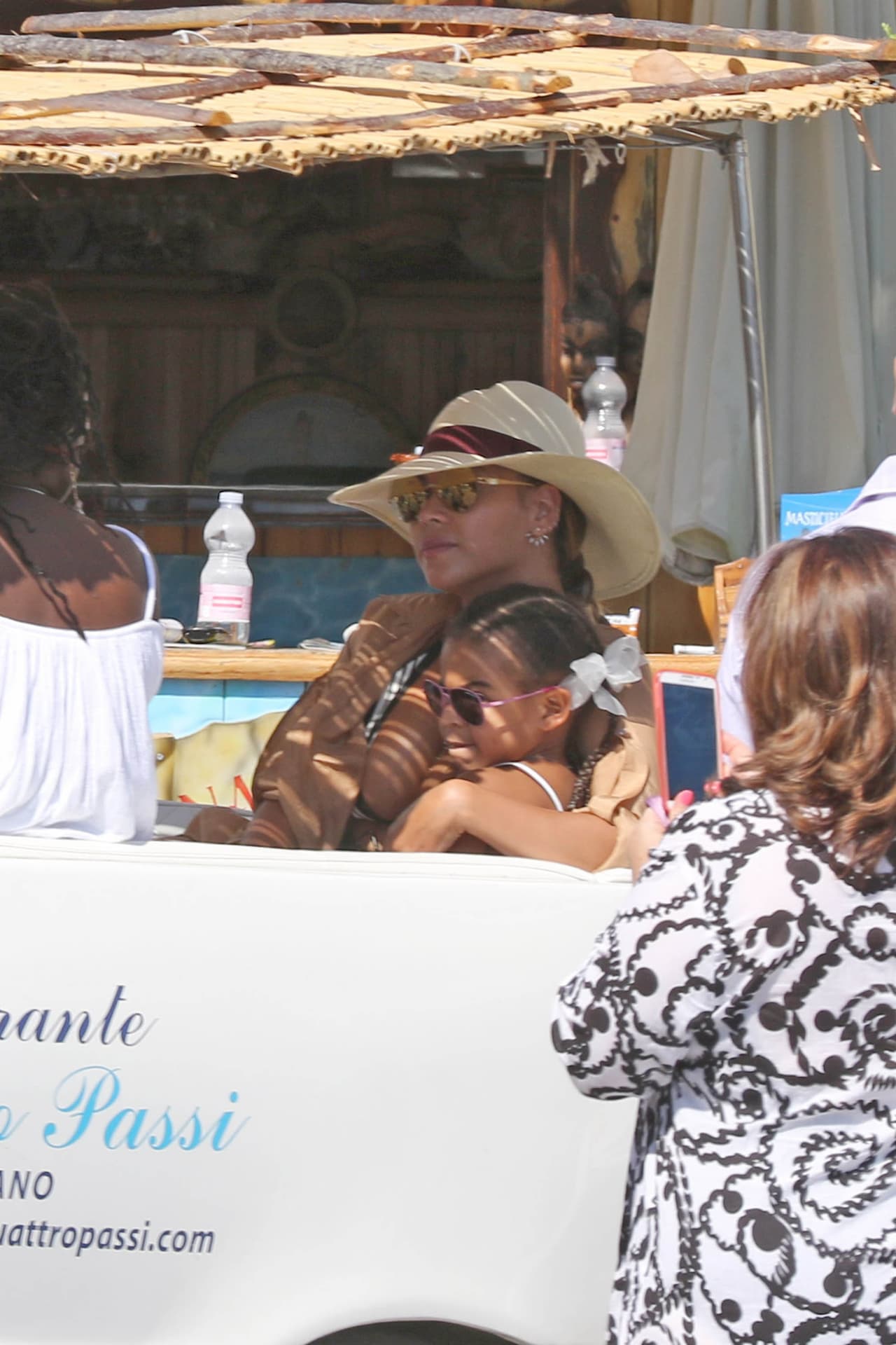 Blue Ivy estuvo muy apapachada por su mami.