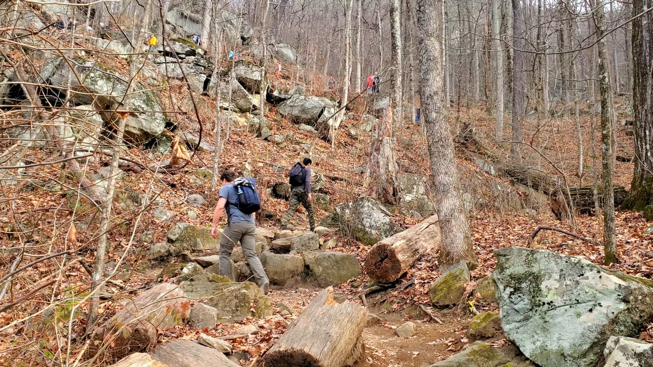 Para empezar, se trata de un ascenso constante de más de 1,400 pies desde el punto inicial.