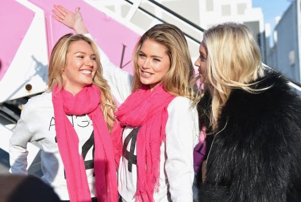 Angelitas de VS se preparan para desfilar en ropa interior