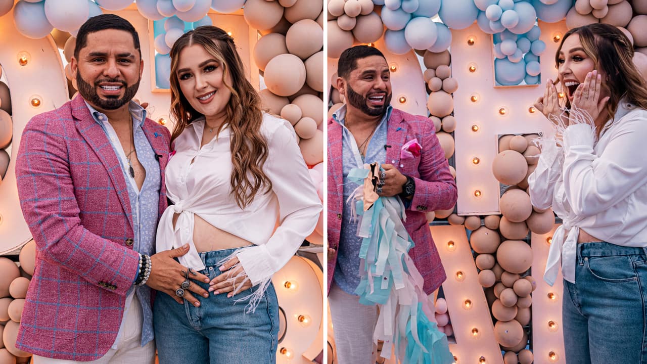 "¡Te dije!": Kenia Ontiveros y Larry Hernández revelan el sexo de su bebé y estallan en gritos