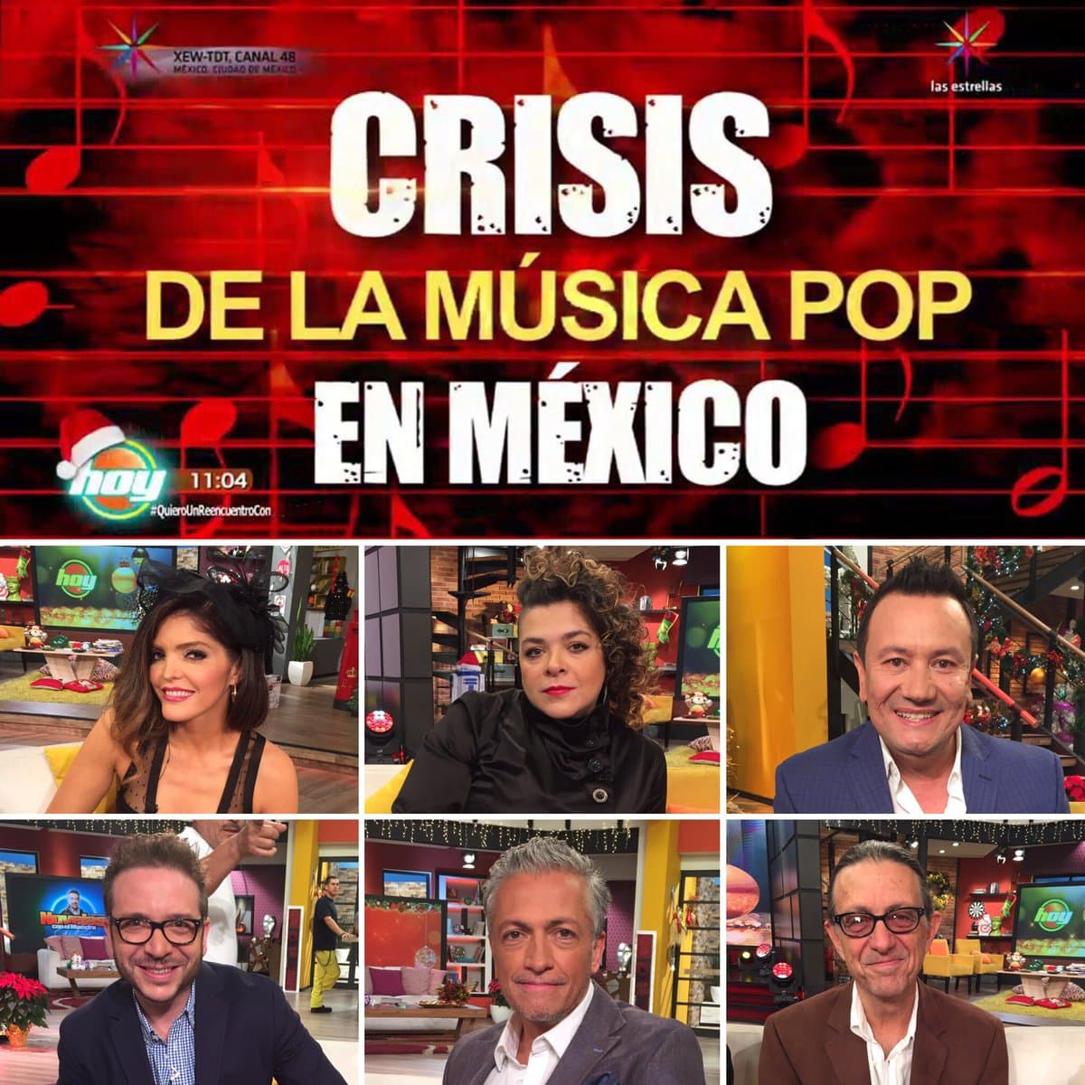 El debate sobre la 'Crisis de la música' se puso muy interesante. Ana Bárbara, Memo Méndez, Sergio Becerra y Arturo Velasco compartieron sus puntos de vista.