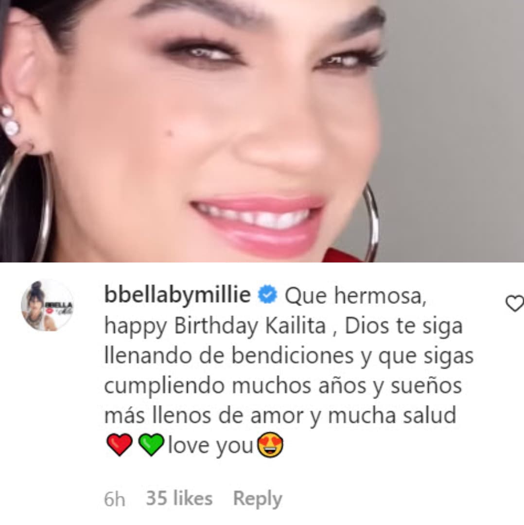 Millie Morales, 'La estilista de las estrellas', tuvo más buenos deseos para Kailey Levy. 
<br>