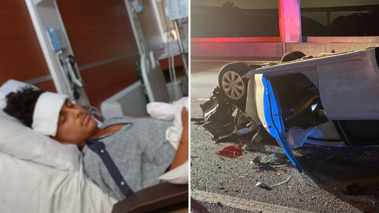 Familia hispana pide ayuda tras el accidente en la I-85 que dejó a su hijo en el hospital