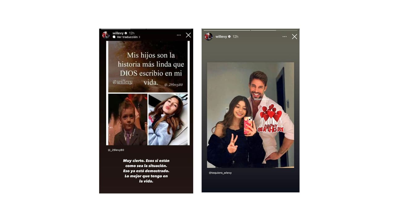 Así felicitó William Levy a su hija por sus 14 años.