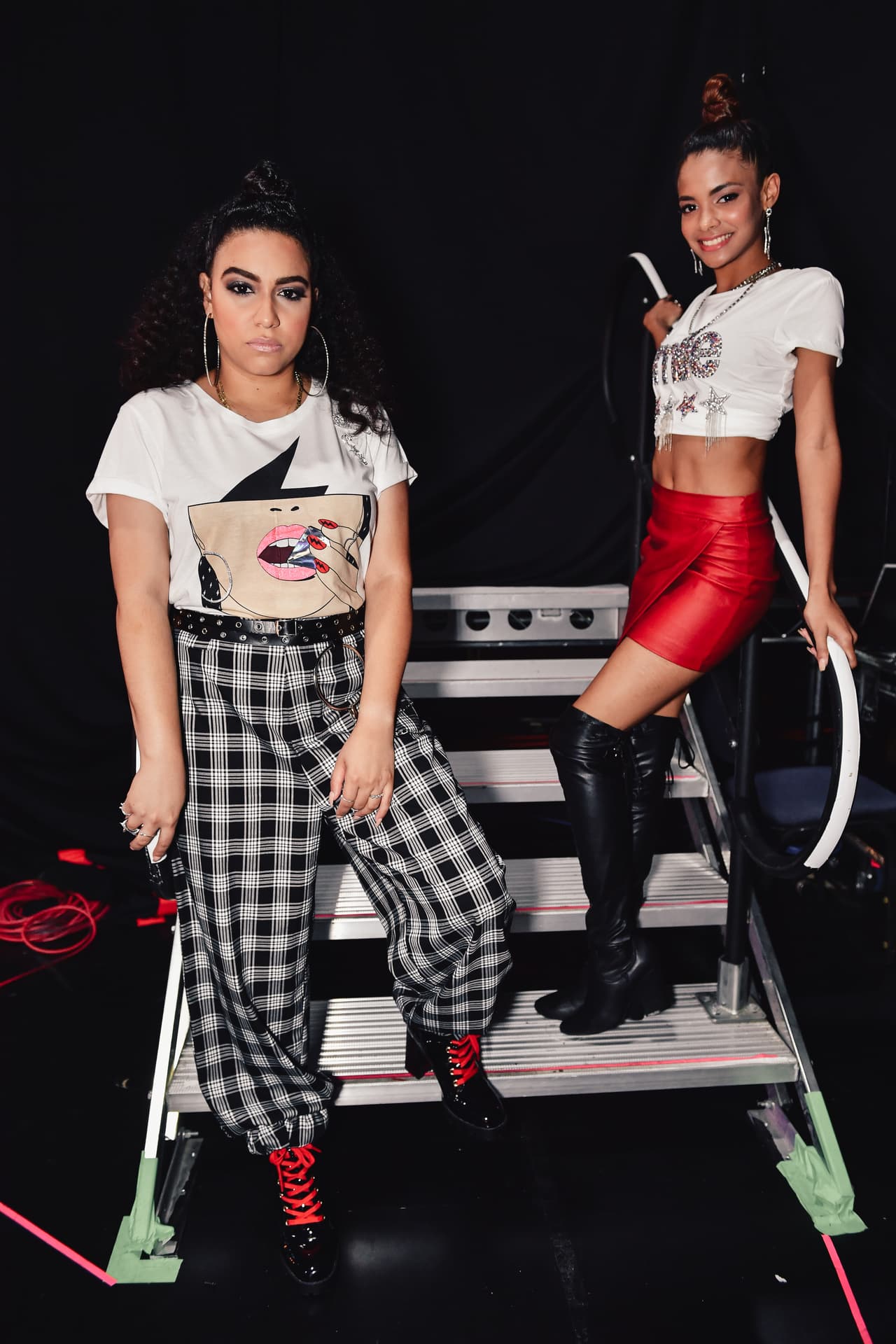 Jessica Nuñez y Wildania Aquino, protagonizaron otro dueto.