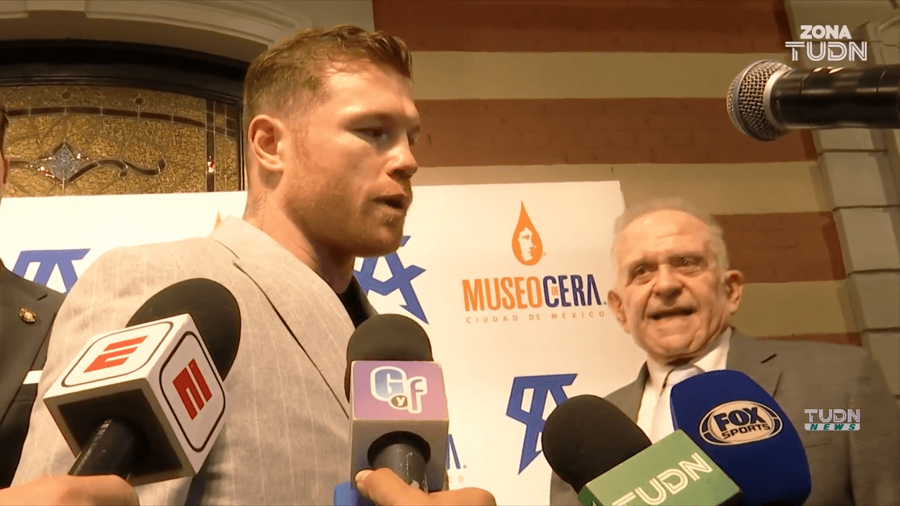 ¡Con una mano! Canelo no teme a desafío de Conor McGregor
