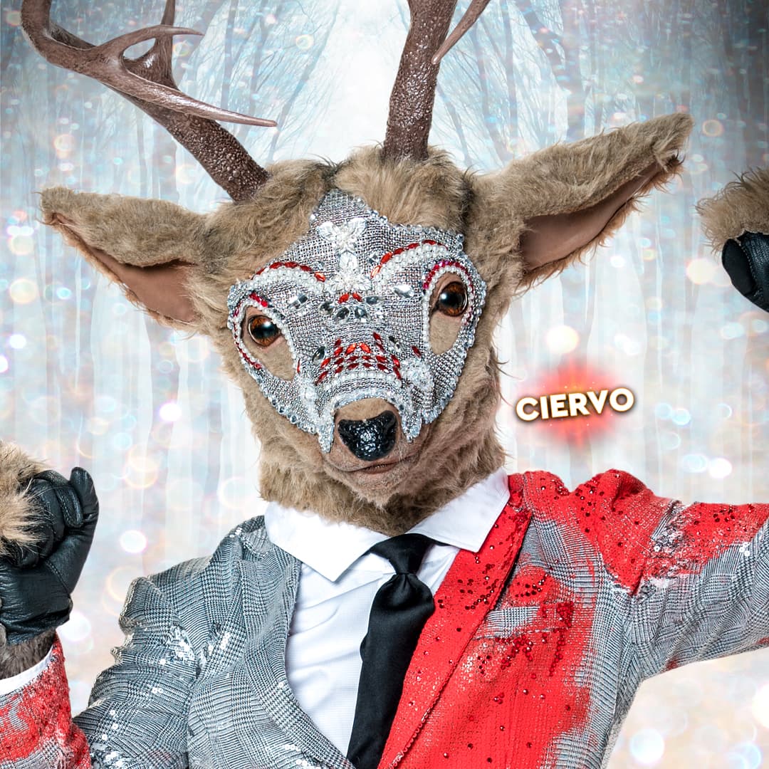 En el primer programa, Ciervo enamoró a la 'investigadora' Consuelo Duval por su porte y personalidad. Sin embargo, tras su presentación del tema 'Fuerte no soy' de Intocable, entró a zona de riesgo y tuve que quitarse la máscara. Jonhny Lozada, el ex Menudo, dio vida a este peculiar personaje.