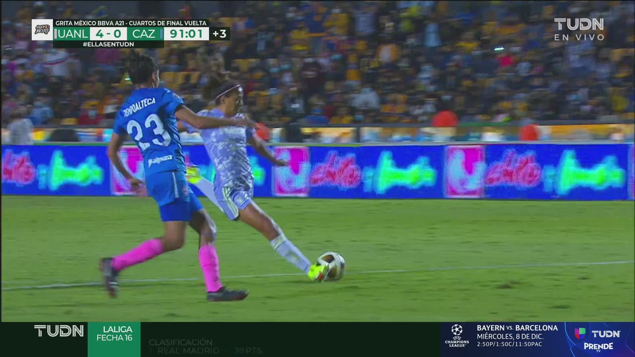 ¡Su peor pesadilla! María Sánchez marca su doblete y pone el 4-0