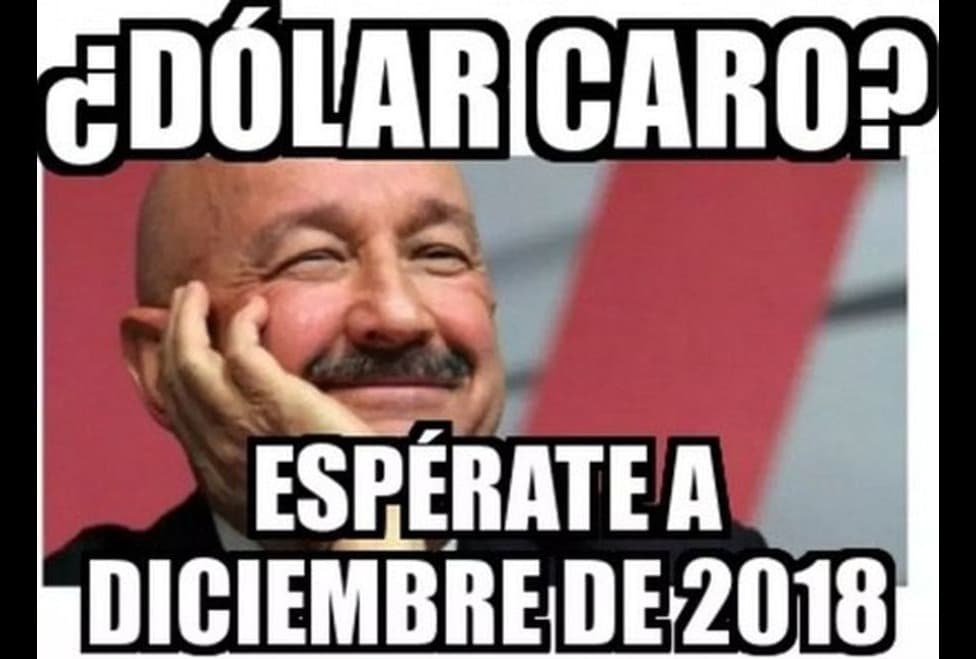 ¿Dólar caro? Espérate a diciembre de 2018.