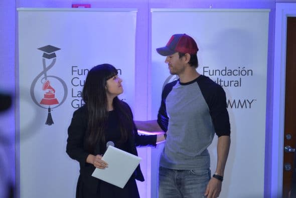 "Es un honor y un privilegio ser parte de esta iniciativa", dijo Enrique Iglesias.