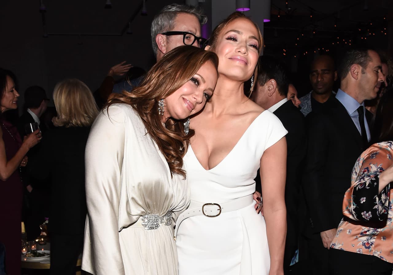 Leah Remini y Jennifer Lopez