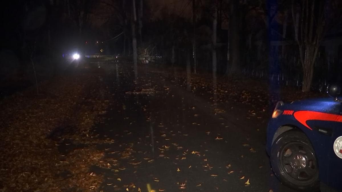 Daños causados por lluvias en el área metropolitana de Atlanta.