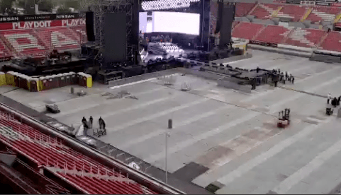 Grupo Firme dará un concierto en Aguascalientes previo a que el Necaxa se enfrente a las Chivas en el Estadio Victoria.