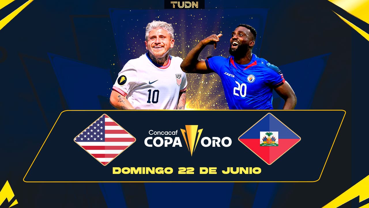 Así puedes ver el Estados Unidos vs. Haití de la Copa Oro
