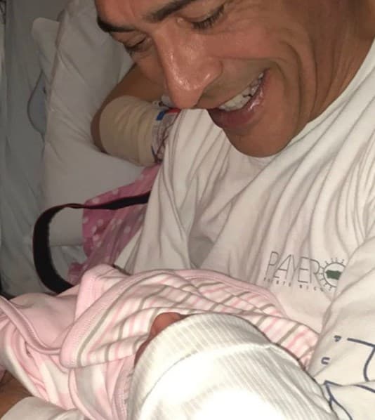 El día en que se convirtió en abuelo fue uno de los más felices de su vida.