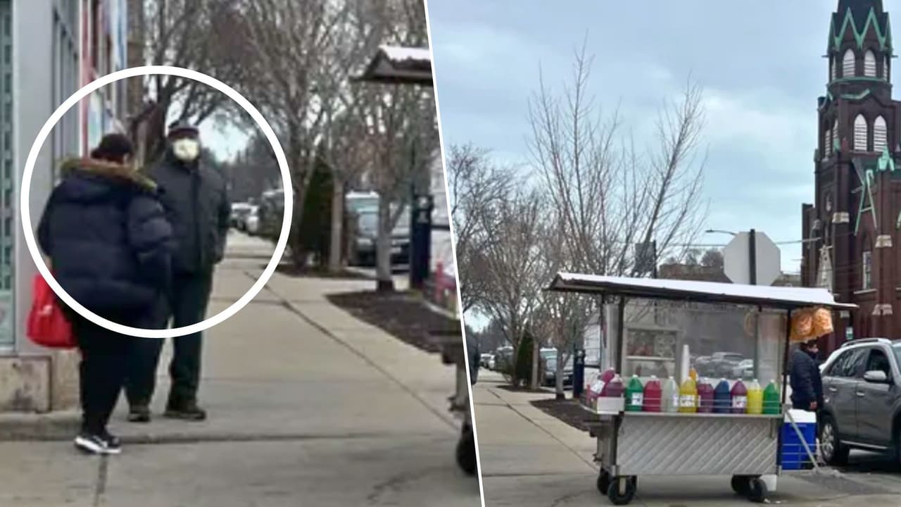 Asaltan a punta de pistola a vendedor de elotes, pero la comunidad mexicana de Chicago lo sorprende