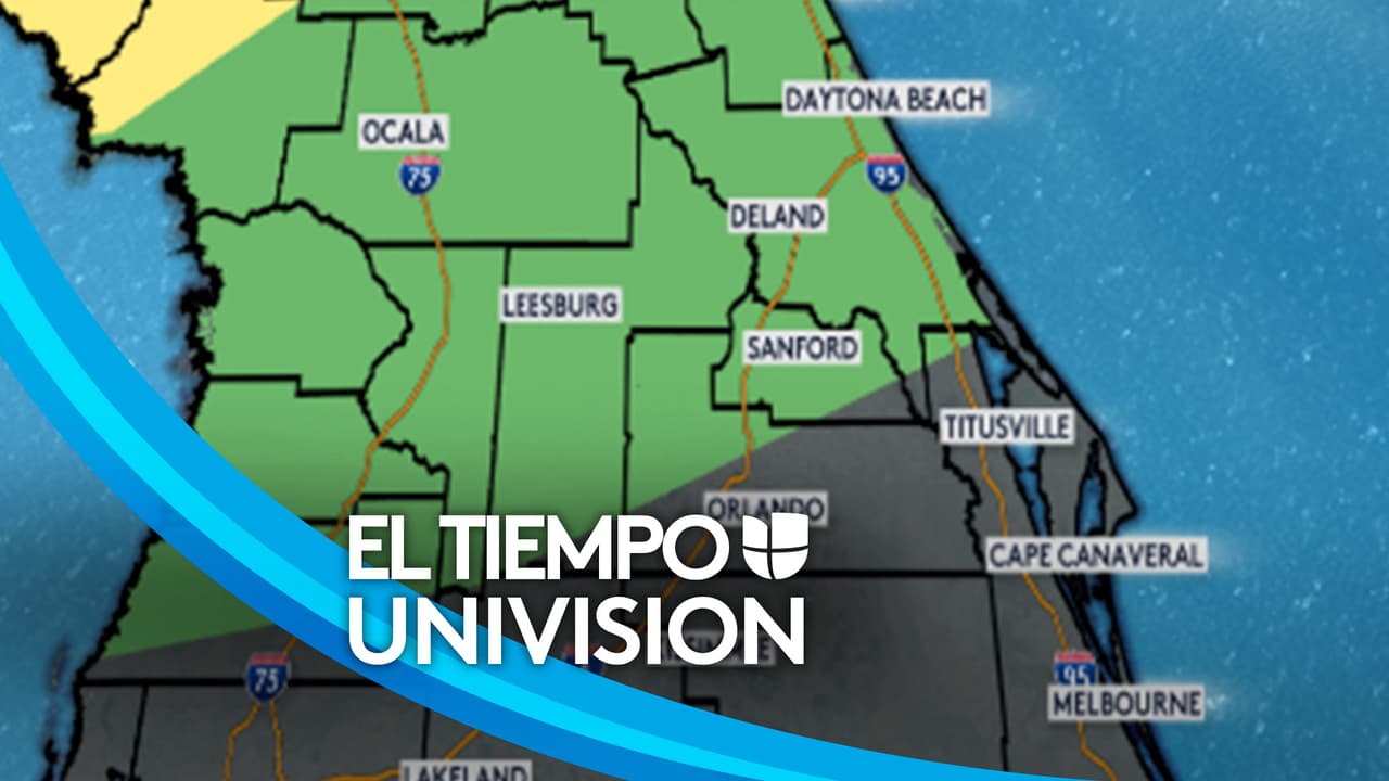 Hay riesgo de tiempo severo en estos condados de Florida Central, las tormentas se extienden hasta el sábado