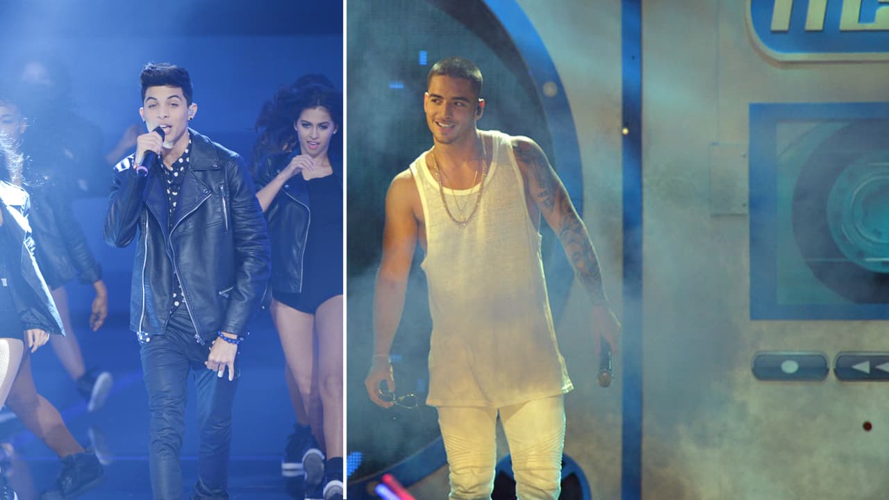 En el primer en vivo de La Banda, Erick interpretó el mega éxito de Maluma, 'La Temperatura'.