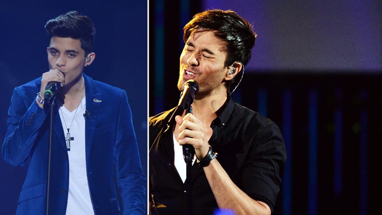 Interpretar un tema de Enrique no es fácil pues el español le pone mucho sentimiento a sus canciones.