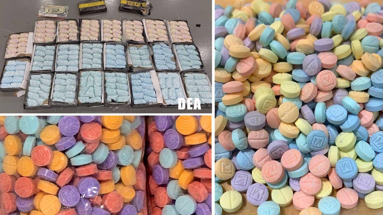 Incautan en Phoenix 8 millones de pastillas de fentanilo durante una operación a nivel nacional