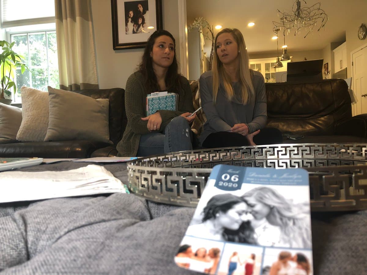 Tenían todo listo para su boda y el temor al coronavirus arruinó sus planes 