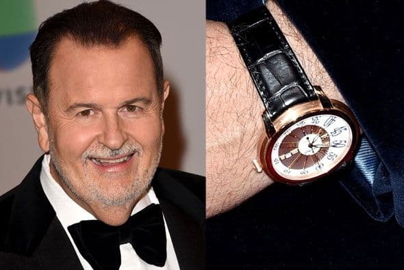 Raúl de Molina es un coleccionista de exclusivos relojes