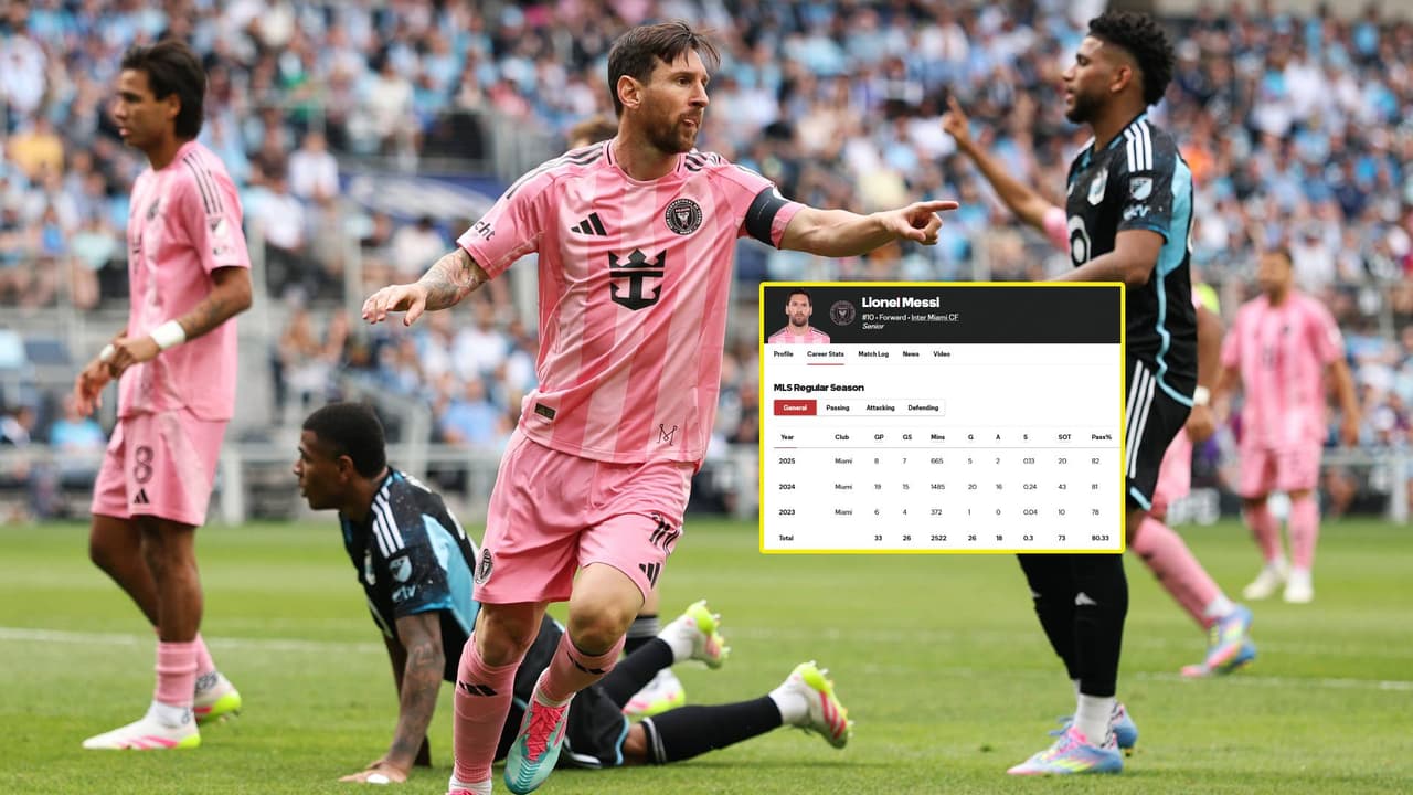 La increíble cifra a la que llega Messi con su gol en la MLS