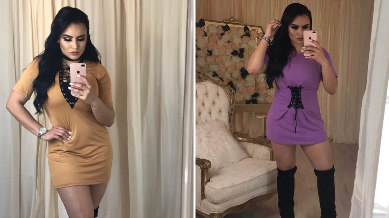 Evelyn Beltrán lucía así años atrás.