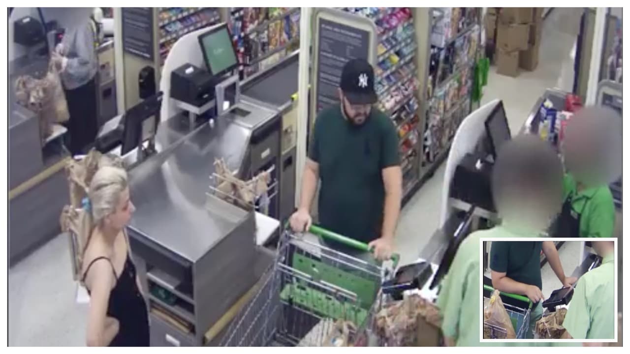 Hombre usa tarjeta de crédito olvidada en un Publix para pagar por sus compras de más de $200