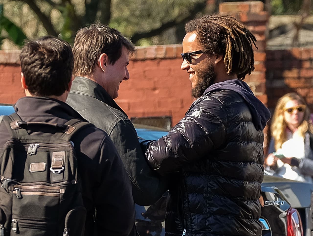 El hijo del actor le dio una sorpresa visitándolo inesperadamente.