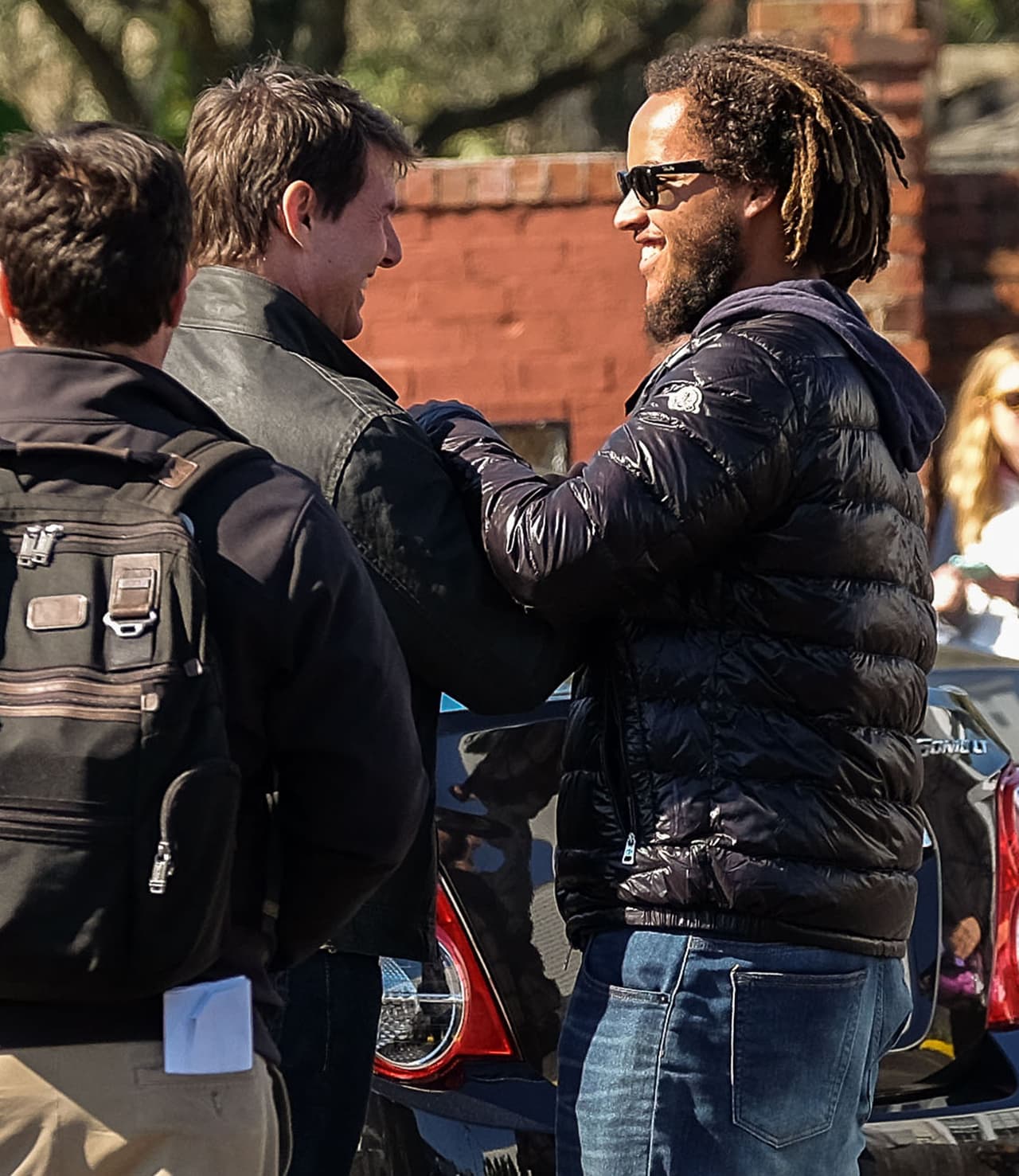 Tal parece que tenían mucho tiempo de no verse.