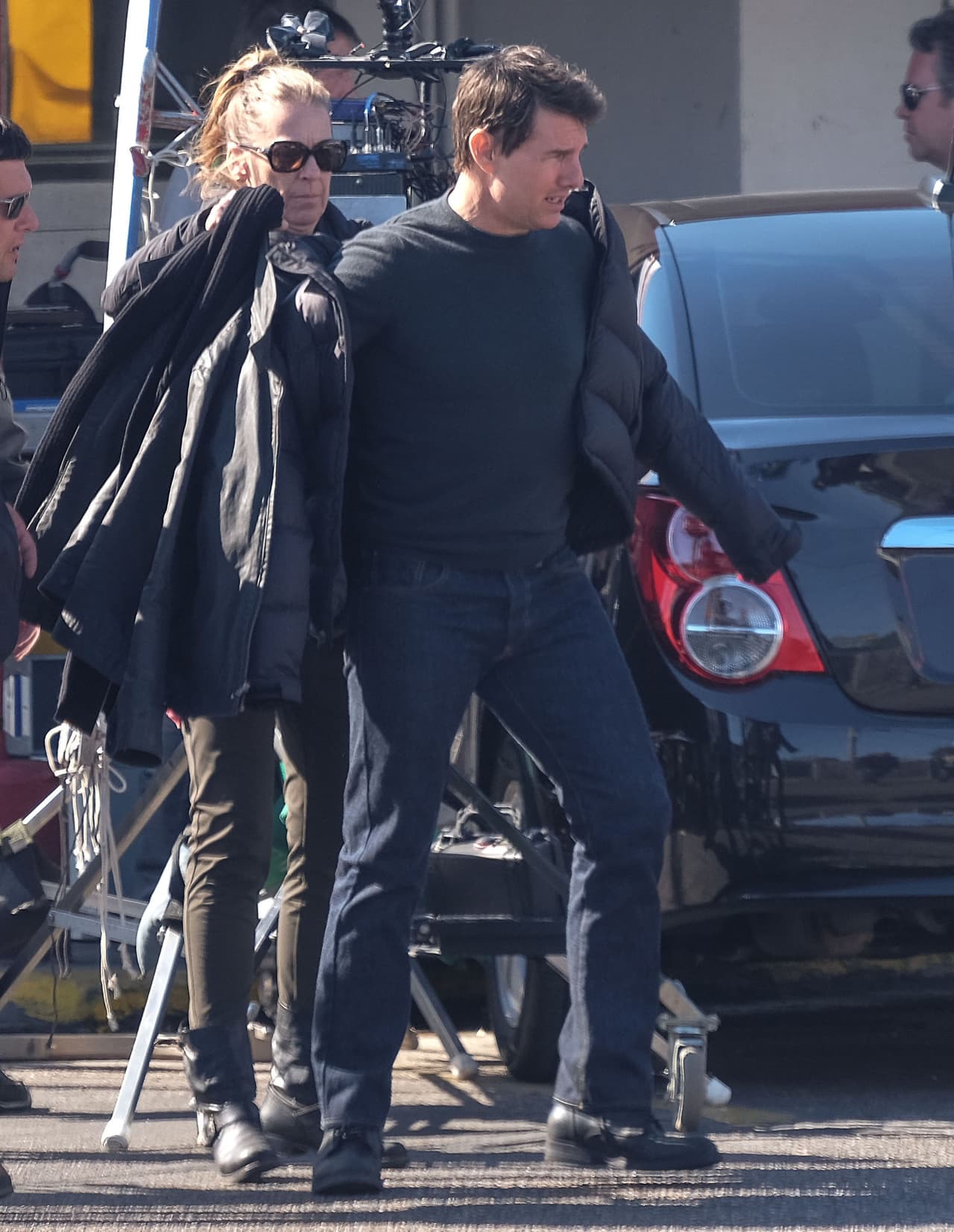 Tom Cruise se encuentra filmando su nueva película.