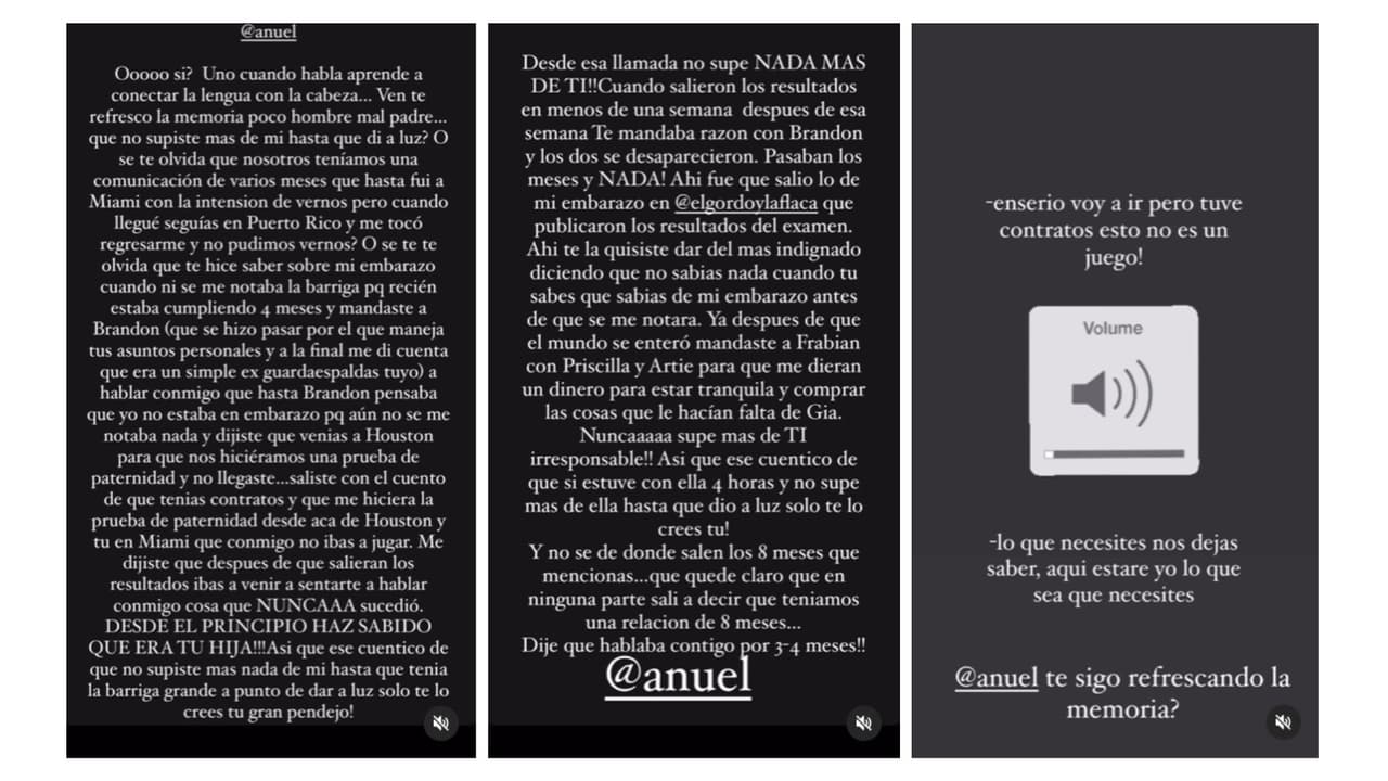 El tajante mensaje de Melissa Vallecilla a Anuel AA.