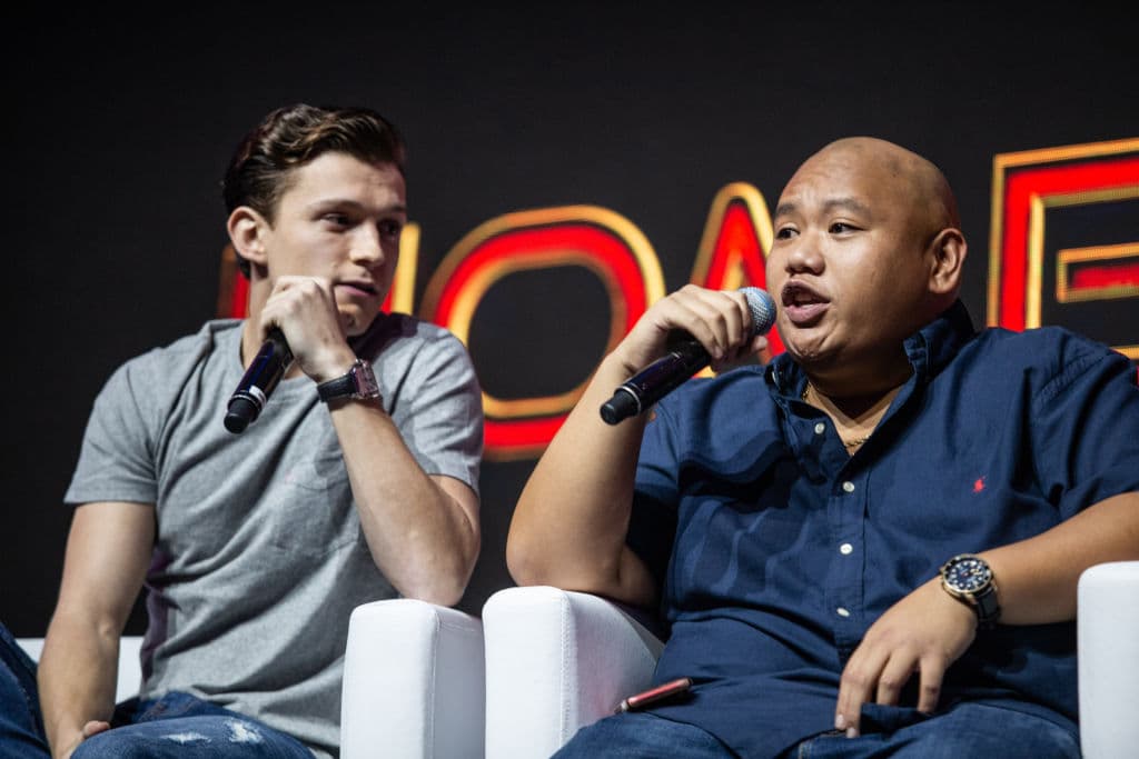 Jacob Batalon y Tom Holland